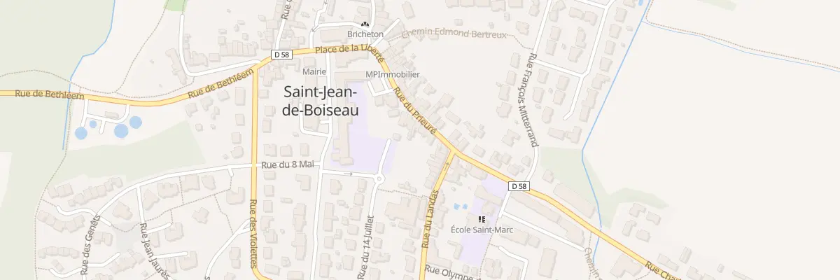 Plan du 18 Rue du Prieuré à Saint-Jean-de-Boiseau