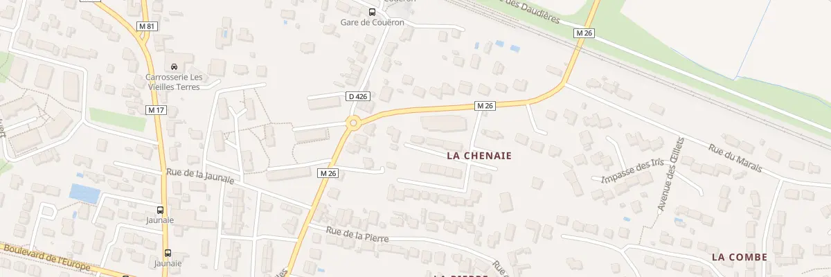 Plan du 14 Imp du Pressoir à Couëron