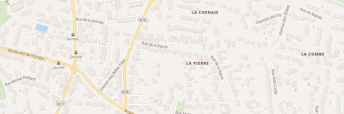 Plan du 59 Rue de la Pierre à Couëron