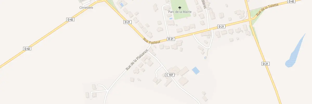 Plan du 3 Rue de la Chauvelière à La Chapelle-Hermier