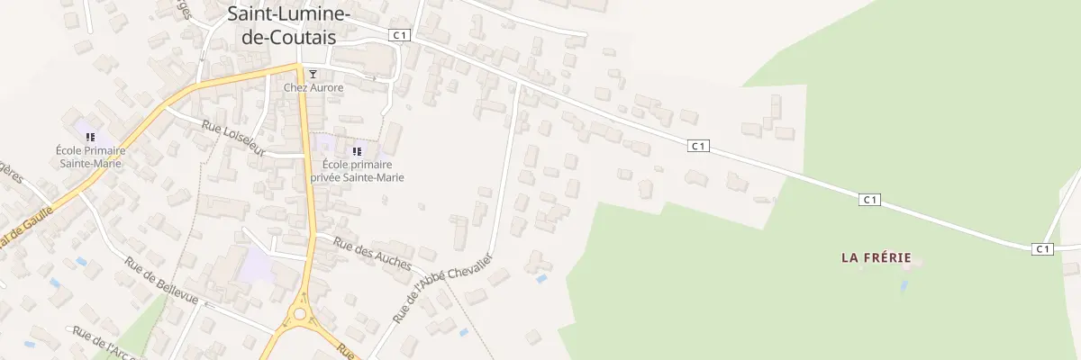 Plan du 13B Rue de l’Abbé Chevalier à Saint-Lumine-de-Coutais