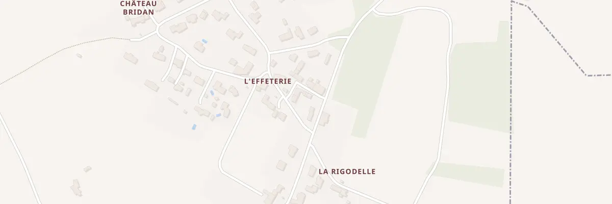 Plan de L’Effeterie à Saint-Mars-de-Coutais