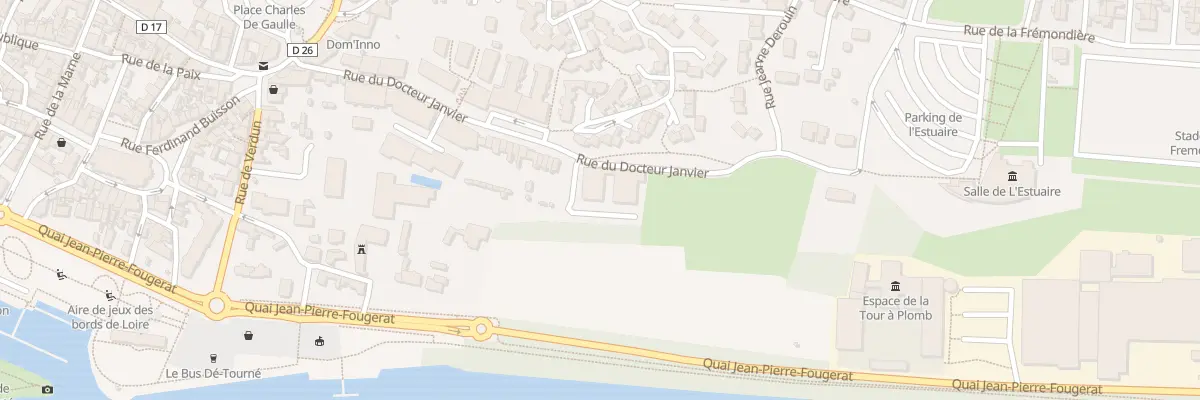 Plan du 46 Rue du Docteur Janvier à Couëron