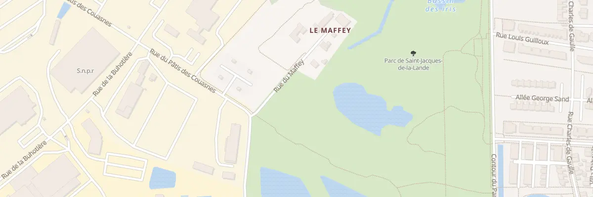 Plan du 2 Rue du Maffey à Saint-Jacques-de-la-Lande
