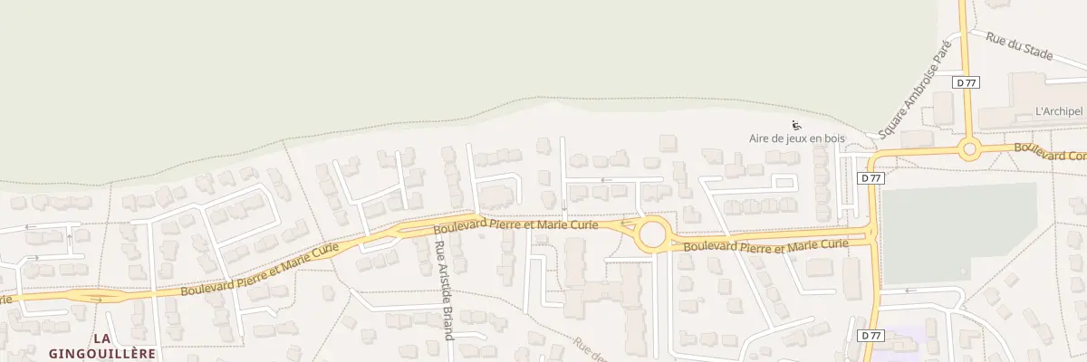 Plan du 3 Rue Albert Camus à Laillé