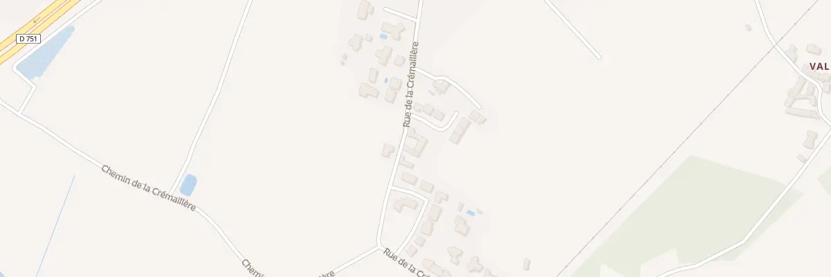 Plan du 39 Rue de la Crémaillère à Saint-Léger-les-Vignes