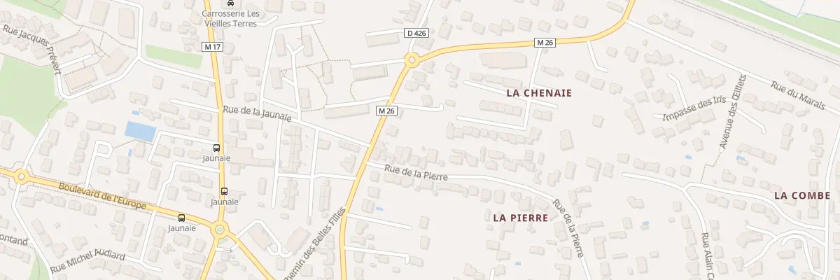 Plan du 90 Rue de la Pierre à Couëron