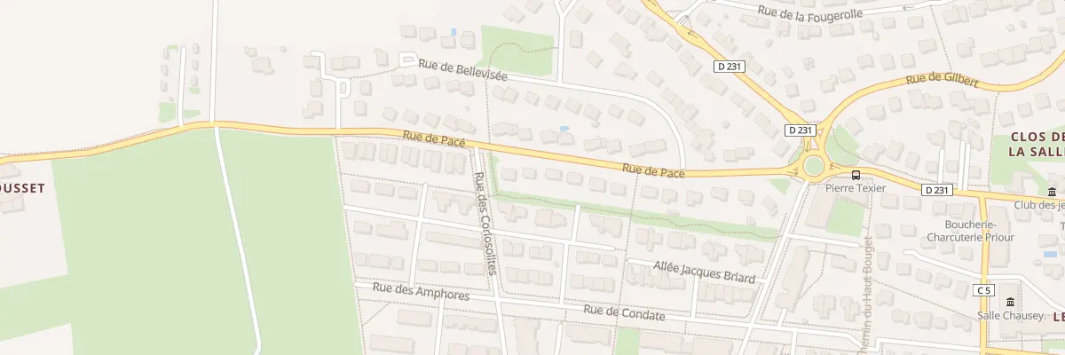 Plan du 21 Rue de Pacé à Montgermont