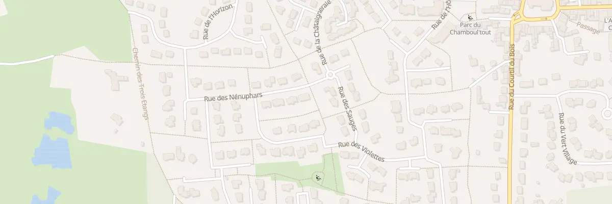 Plan du 7 Rue des Nénuphars à Laillé