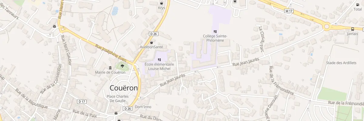 Plan du 2 Imp Le Parc à Couëron