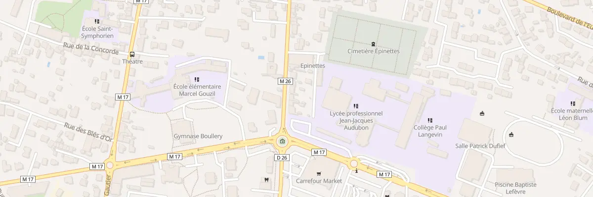 Plan du 36 Rue Alexandre Olivier à Couëron