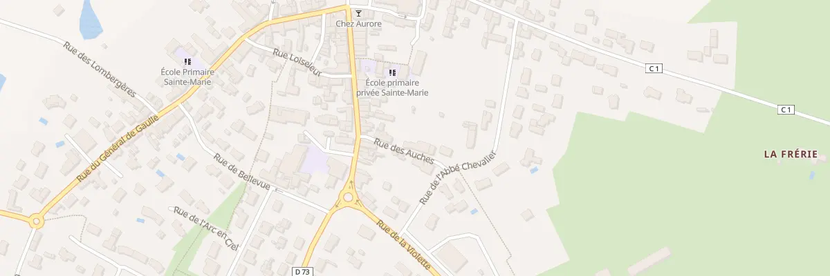 Plan du 3 Rue des Auches à Saint-Lumine-de-Coutais