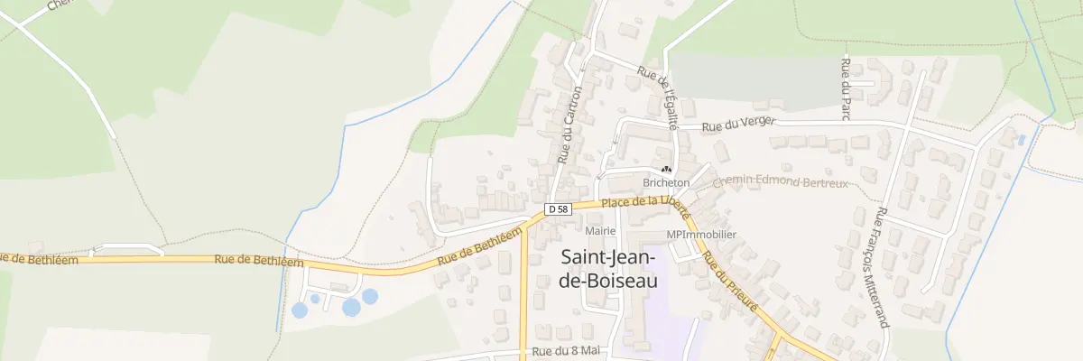 Plan du 3 Rue du Cartron à Saint-Jean-de-Boiseau