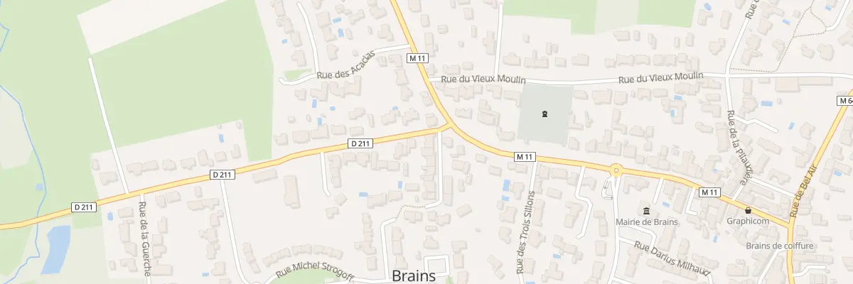 Plan du 2 Rue du Mortier à Brains