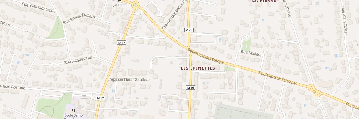 Plan du 37 Rue Alexandre Olivier à Couëron