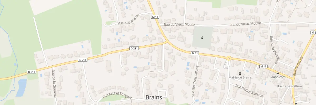 Plan du 4 Rue du Mortier à Brains
