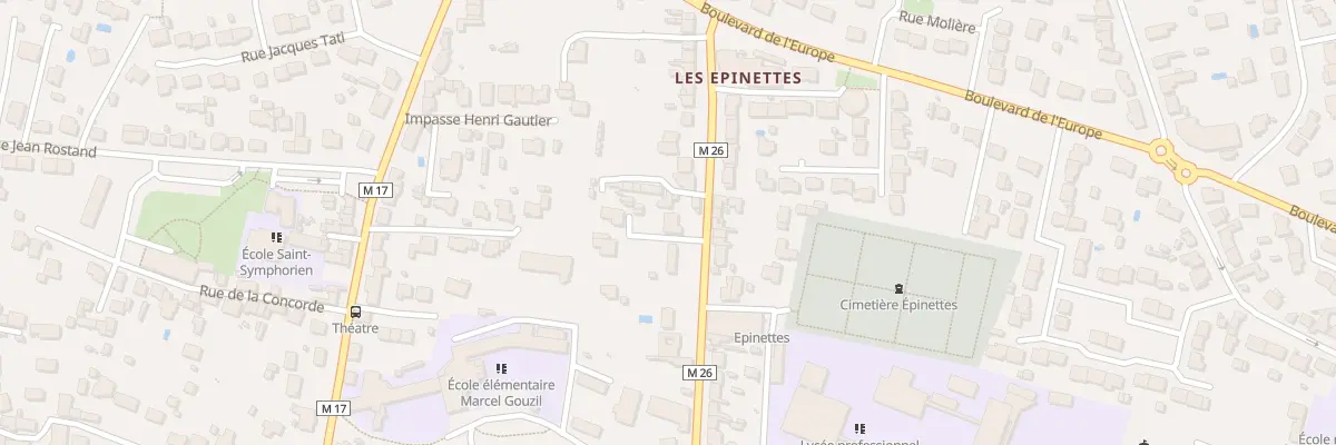 Plan du 23T Rue Alexandre Olivier à Couëron