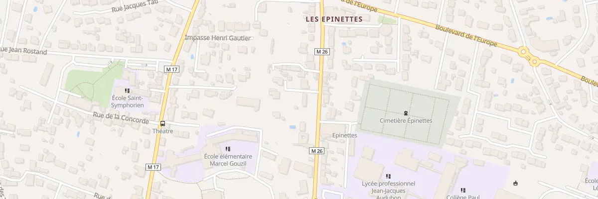 Plan du 23 Rue Alexandre Olivier à Couëron