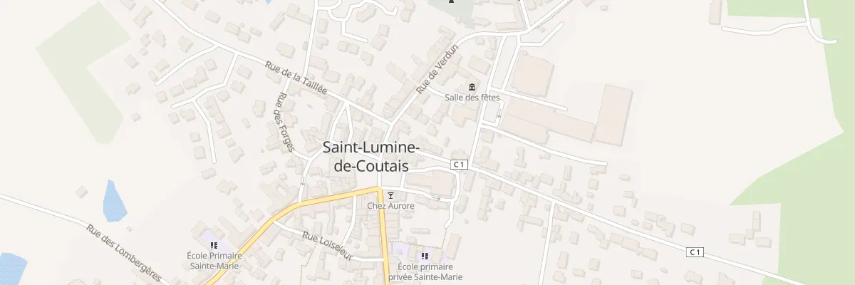 Plan du 1 Rue du Lidoré à Saint-Lumine-de-Coutais