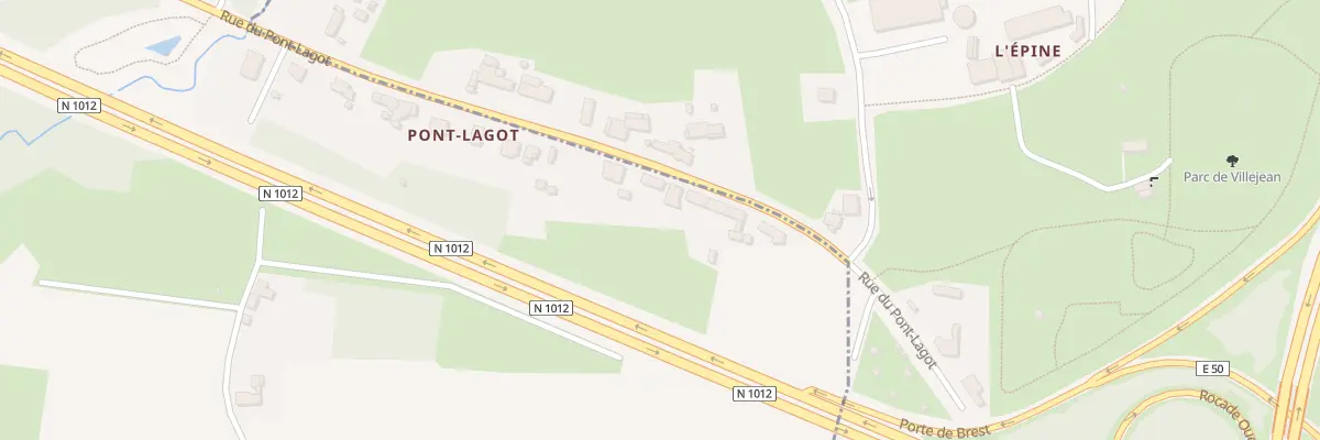 Plan du 30 Rue de Pont Lagot à Vezin-le-Coquet