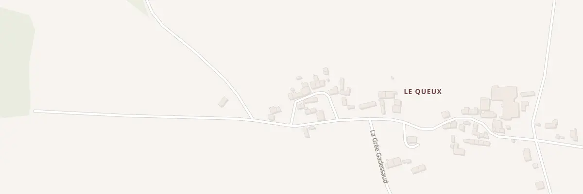 Plan du 3 Le Queux à Pierric