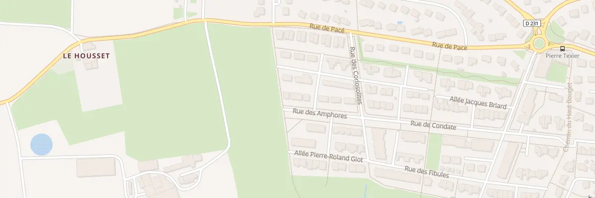 Plan du 11 Rue des Amphores à Montgermont