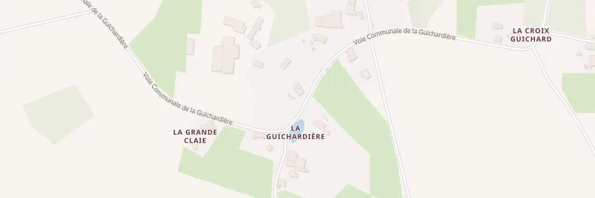Plan du 22 La Guichardiere à Vay