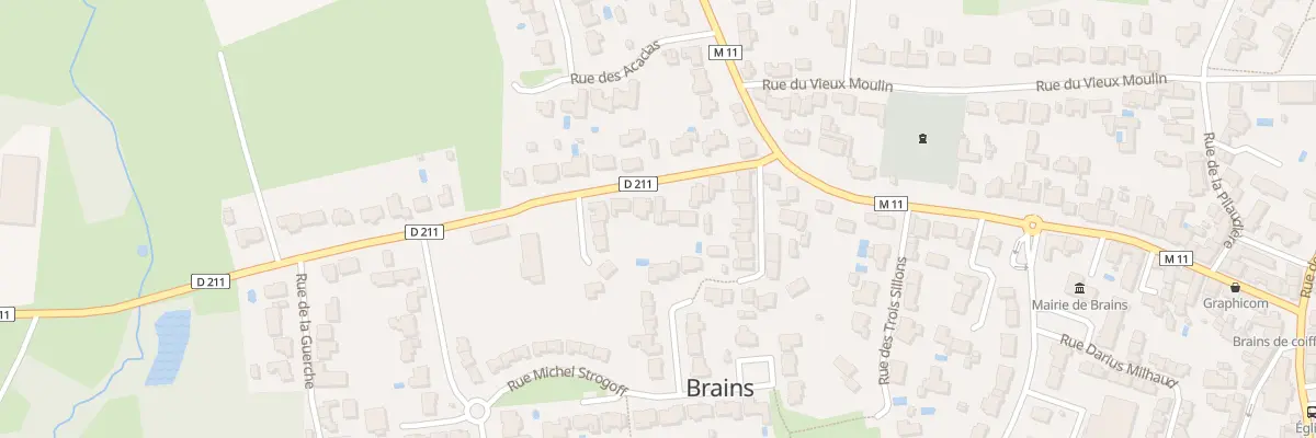 Plan du 3C Rue Jules Verne à Brains