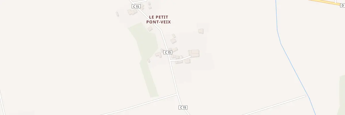 Plan du 33 Le Petit Pont Veix à Conquereuil