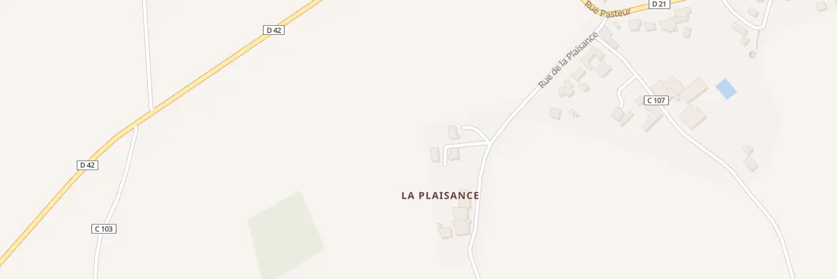 Plan du 18 Rue de la Plaisance à La Chapelle-Hermier