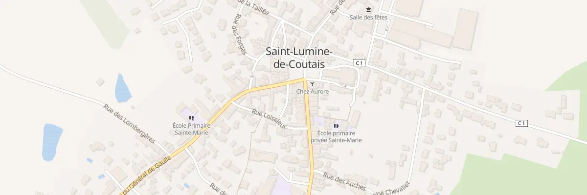 Plan du 1 Rue des Jardins à Saint-Lumine-de-Coutais