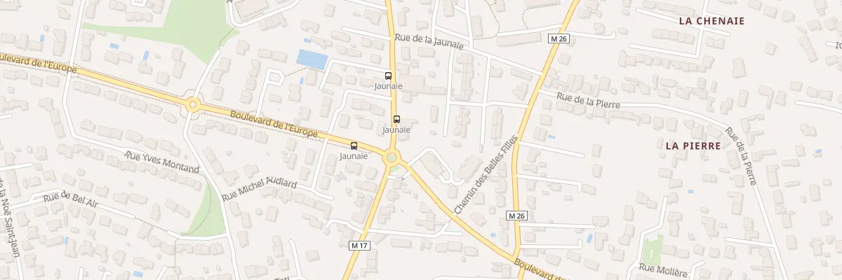 Plan du 94 Rue Henri Gautier à Couëron