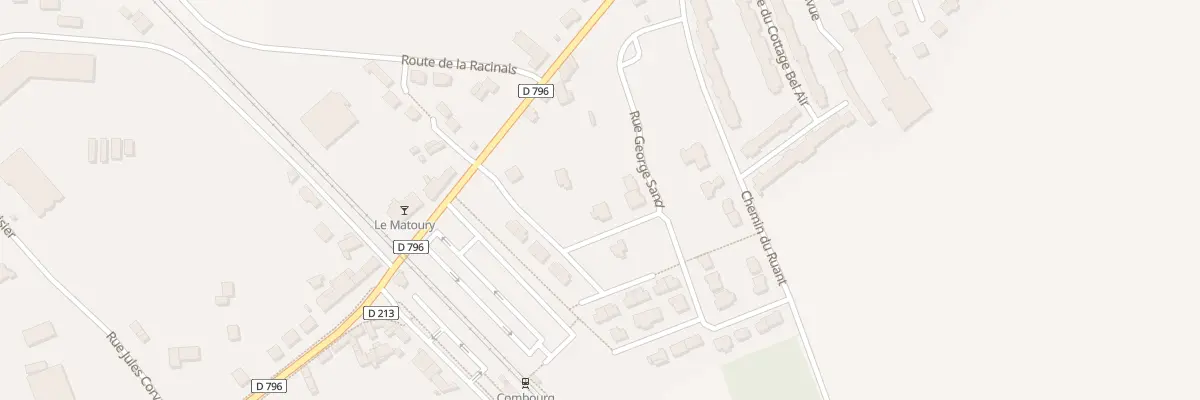 Plan du 7 Rue Simone De Beauvoir à Combourg