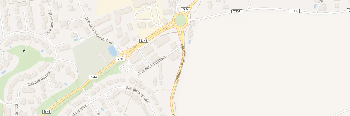 Plan du 4 Rue des Pommiers à Bruz