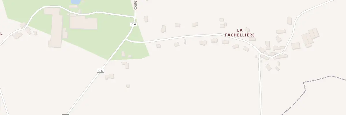 Plan du 14B La Fachelliere à Lourmais