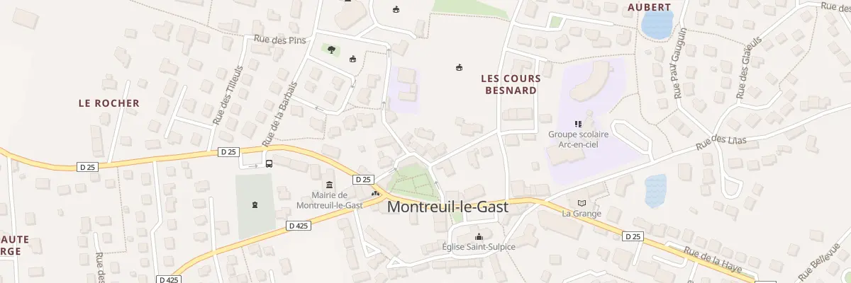 Plan du 8B Rue des Genêts à Montreuil-le-Gast