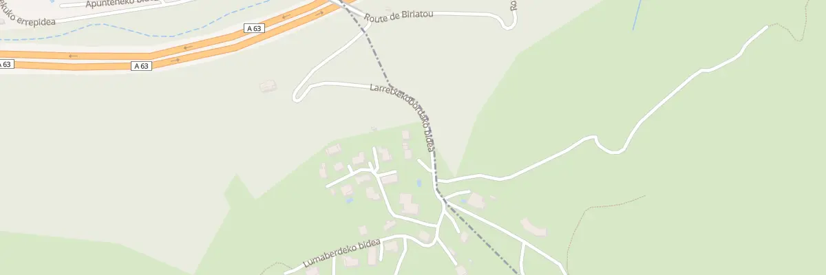 Plan du 5055 Gaynekoharria à Biriatou