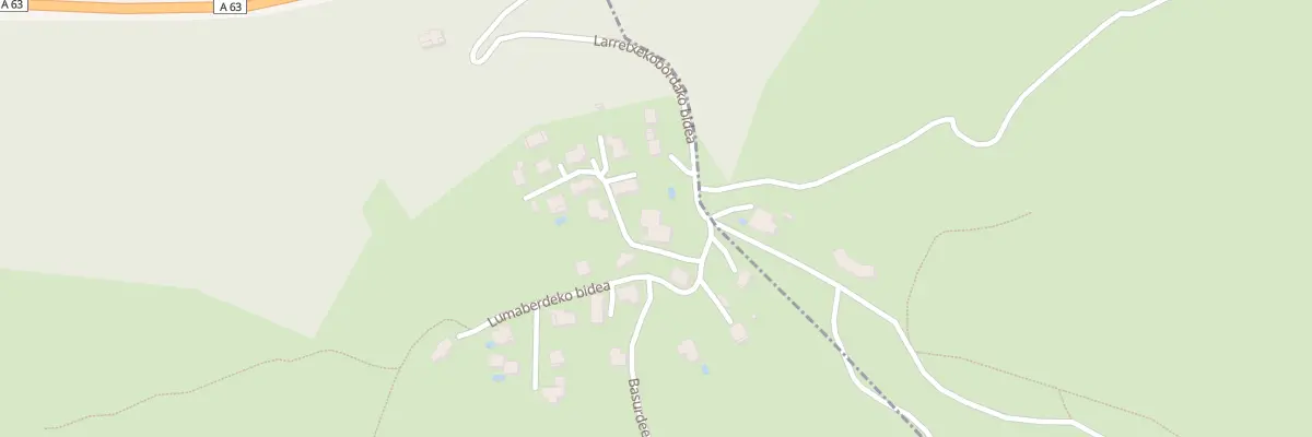 Plan du 506 Che Larretchekoborda à Biriatou
