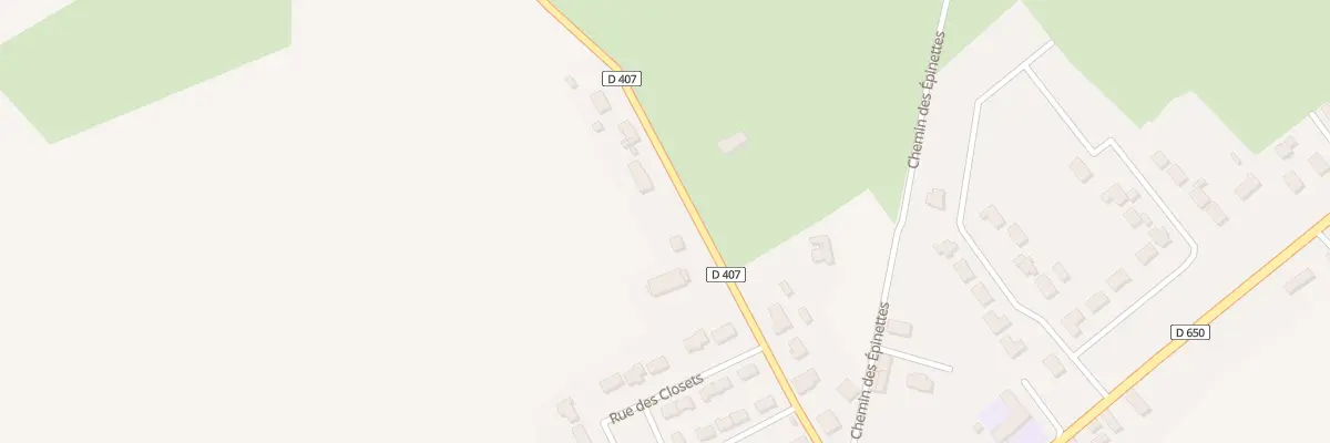 Plan du 53B Le Bourg à Virandeville