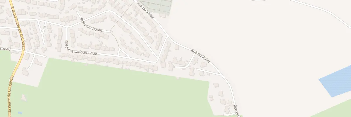 Plan du 48 Rue du Vivier aux Sables-d’Olonne