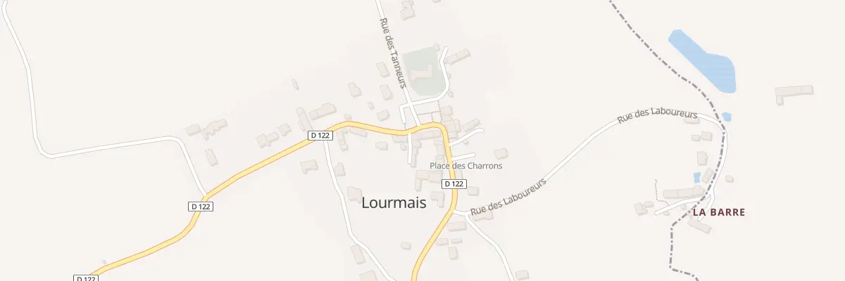 Plan du 3 Rue Ceinte à Lourmais