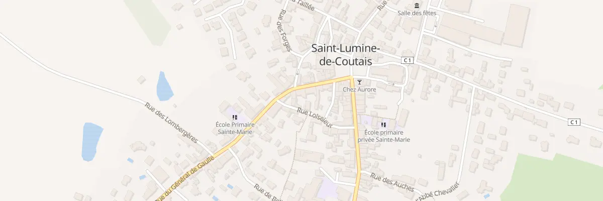 Plan du 7 Rue du Gen de Gaulle à Saint-Lumine-de-Coutais