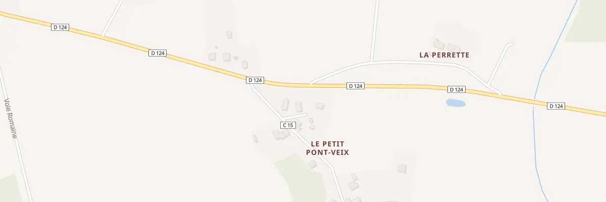 Plan du 23 Le Petit Pont Veix à Conquereuil