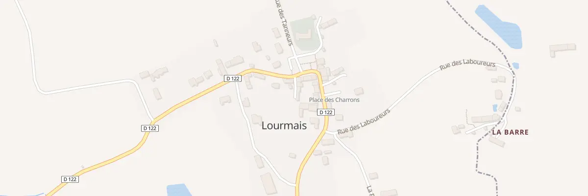 Plan du 5 Rue Ceinte à Lourmais