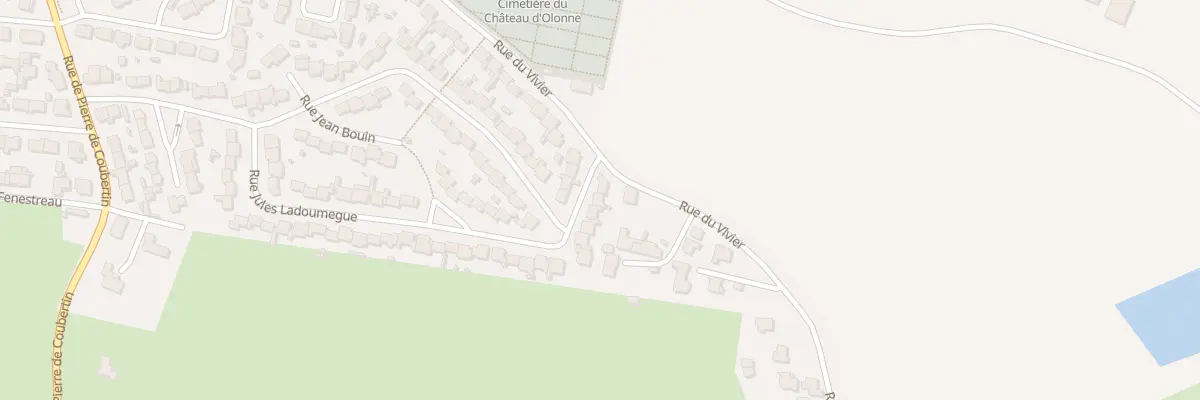 Plan du 66 Rue Jules Ladoumegue aux Sables-d’Olonne