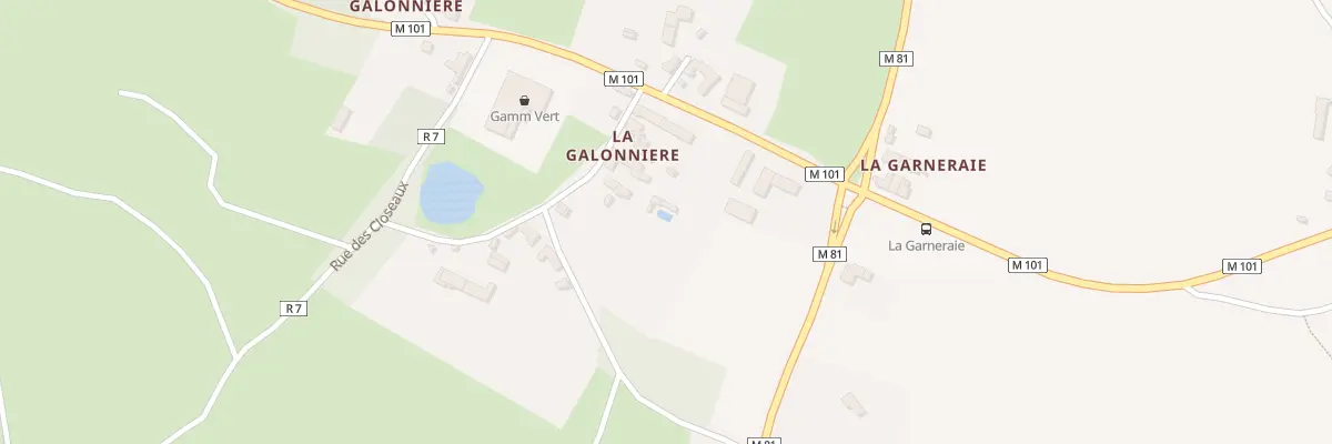Plan du 11T Imp de la Galonnière à Couëron