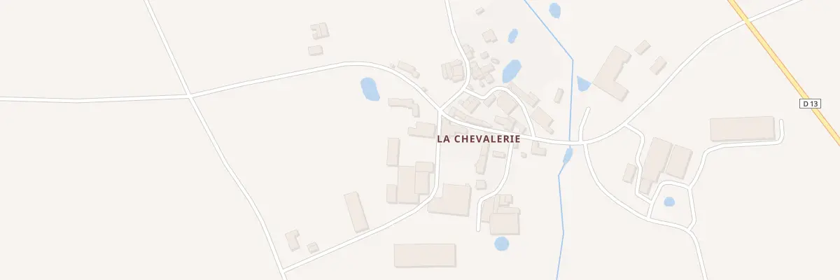 Plan du 2B La Chevalerie à Saint-Étienne-de-Mer-Morte