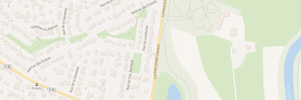Plan du 27 Rue Le Landanier à Bruz