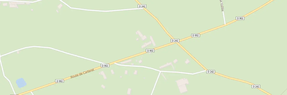 Plan du 2708 Rte de Carteret à Sortosville-en-Beaumont