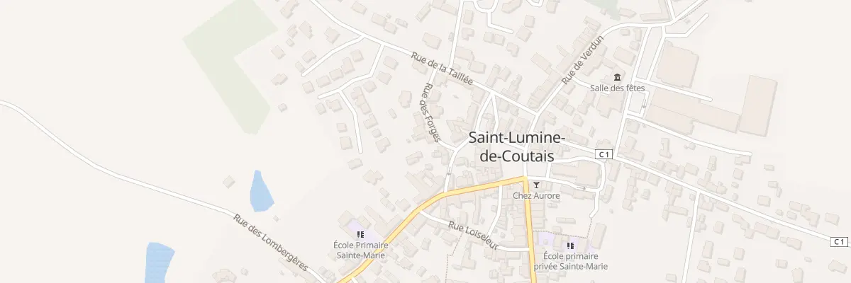 Plan du 10 Rue de la Romarre à Saint-Lumine-de-Coutais